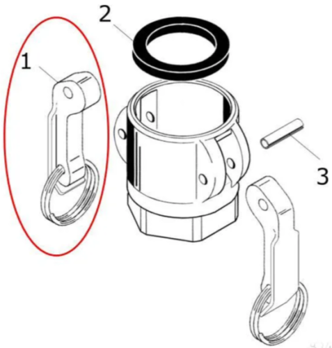Зажим камлока фото 5