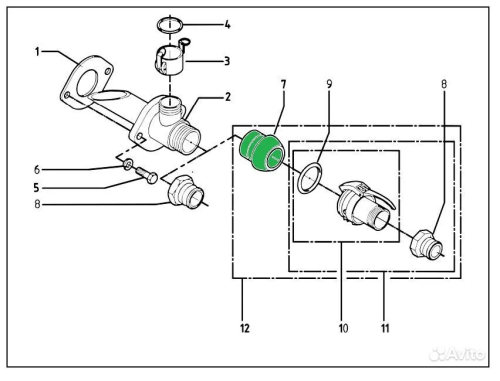 Редукция CKV 70 - R 2.5" фото 2